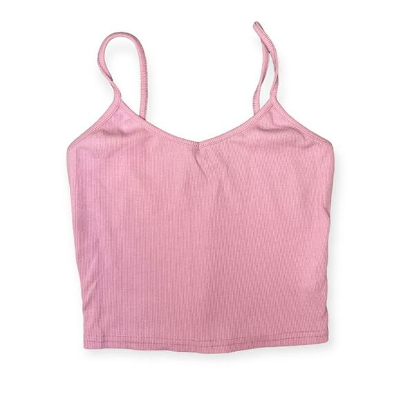 SHEIN Light Purple Ribbed Basic Y2K Tank Cami Top Size Small - Picture 1 of 11